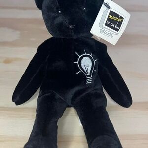 Senna Collectibles Blackout Y2K Bear Plush | Vintage Y2K Collectible